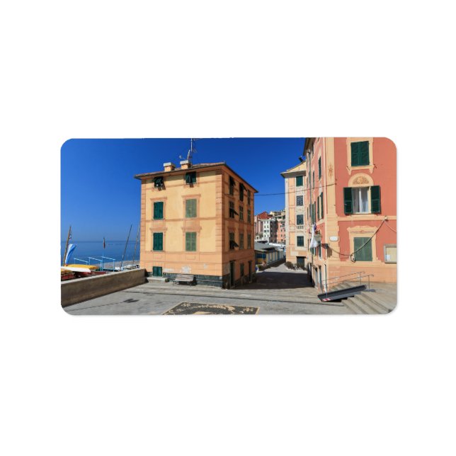 Étiquette petit carré à Sori (Devant)