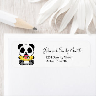 Étiquette Petit Panda