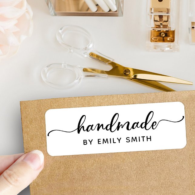 Étiquette Petite entreprise artisanale ou artisanat pour enf (Créateur téléchargé)