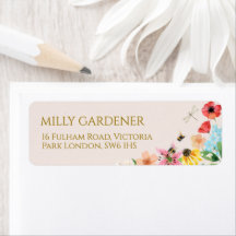 Petite maman fleur sauvage à Bee Baby shower