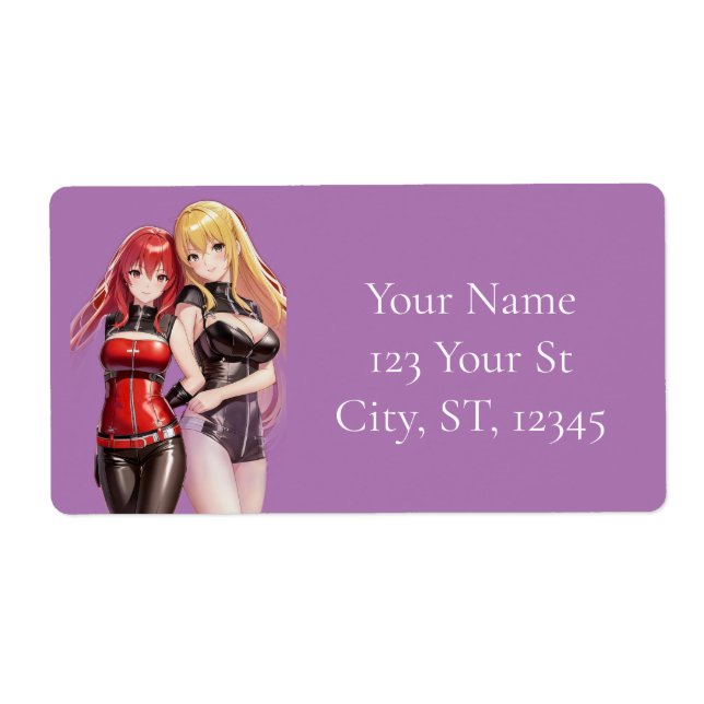 Étiquette Petites filles Anime Thunder_Cove (Devant)