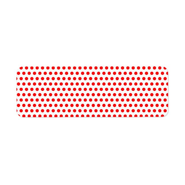 Étiquette Petits pois rouges (Devant)