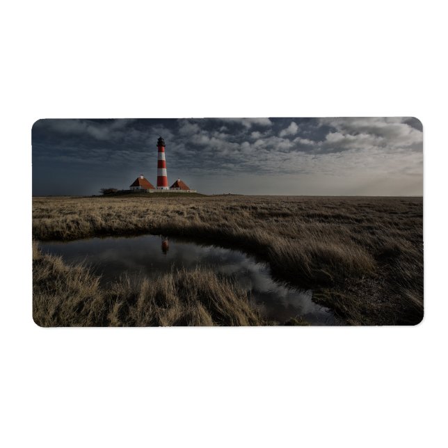 Étiquette Phare Westerhever (Devant)