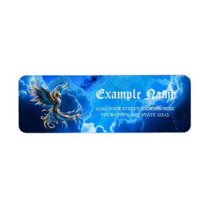 Étiquette Phénix de l'Aube Saphir