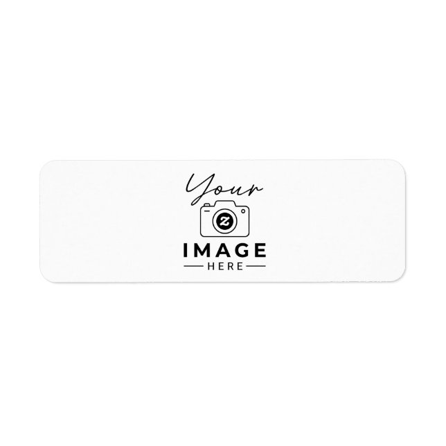 Étiquette Photo personnalisée (Devant)