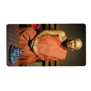 Étiquette Phra Dhammayanmuni ... Moine bouddhiste