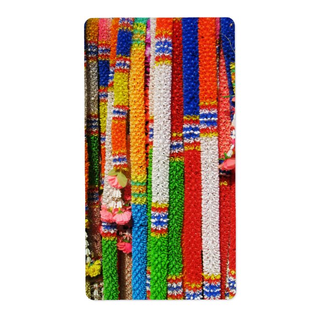 Étiquette Phuang Maalai - Jardin Floral Thaï (Devant)