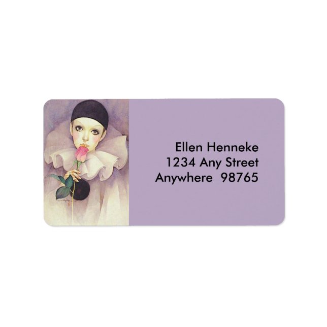 Étiquette Pierrot, années 1980 (Devant)