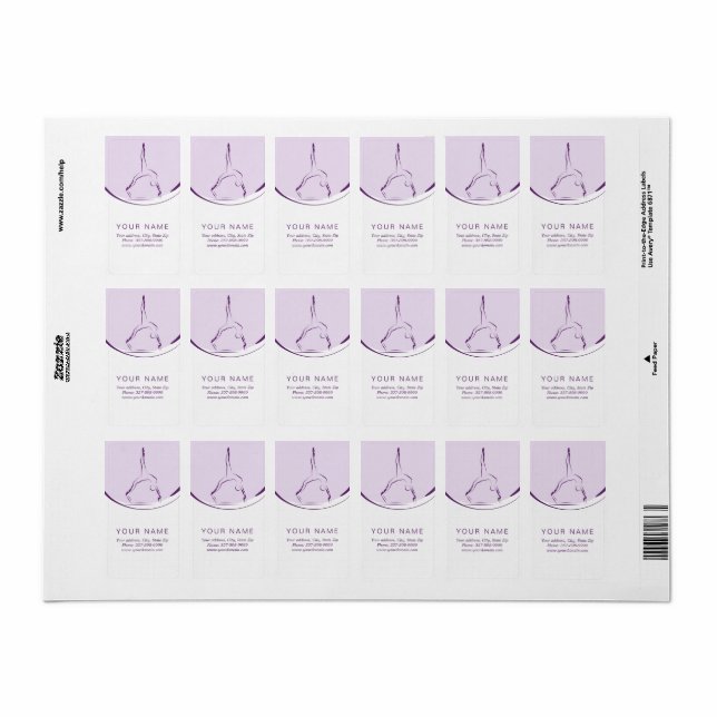 Étiquette Pilates sur le réformateur | Couleur (Feuille entière)