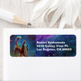 Étiquette Piliers de création Aigle Nebula & Etoiles, ZGOS