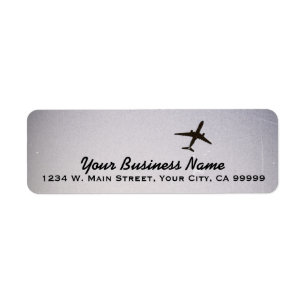 Étiquette Piloter loin l'avion à réaction d'avion de haute