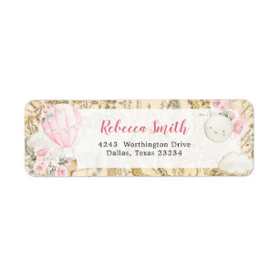 Étiquette Pink Air Balloon n'est-elle pas une adresse intére