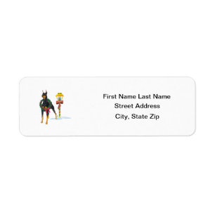 Étiquette Pinscher de dobermann