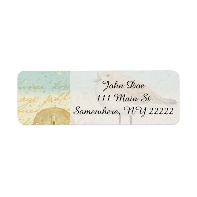 Étiquette Pipe de sable vintage française (Devant)