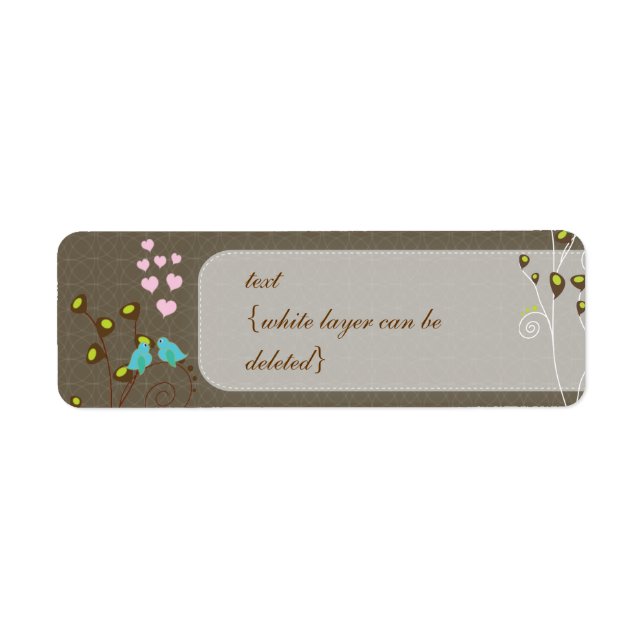 Étiquette PixDezines Inséparables / Wedding planners (Devant)