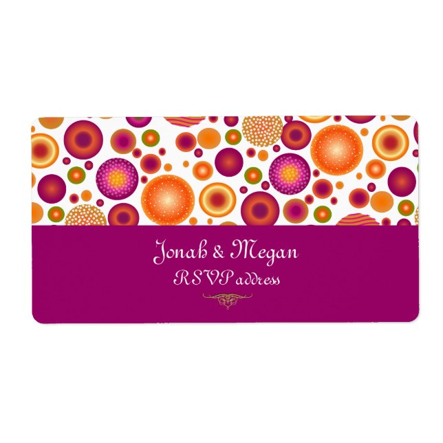 Étiquette PixDezines Retro Christmas Ornaments/do-it-yoursel (Devant)