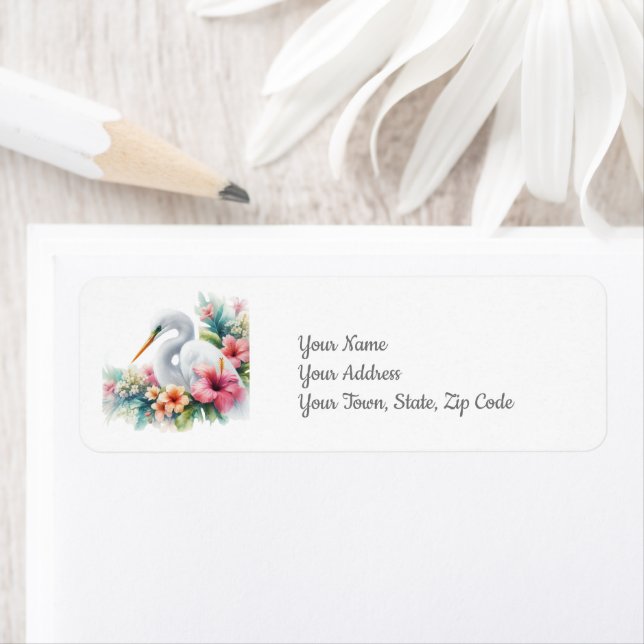 Étiquette Plage côtière de l'île d'Aiguilles tropicales (En situation)