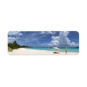 Étiquette Plage Culebra Porto Rico de flamenco