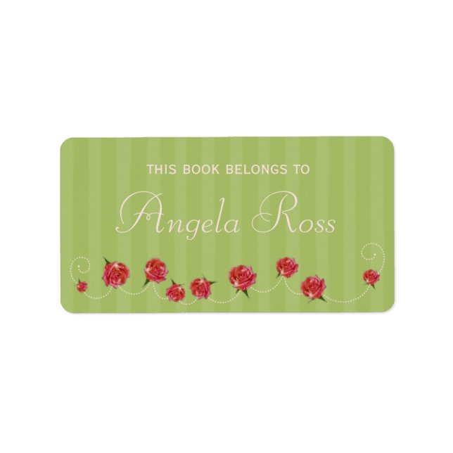 Étiquette plaque (Devant)