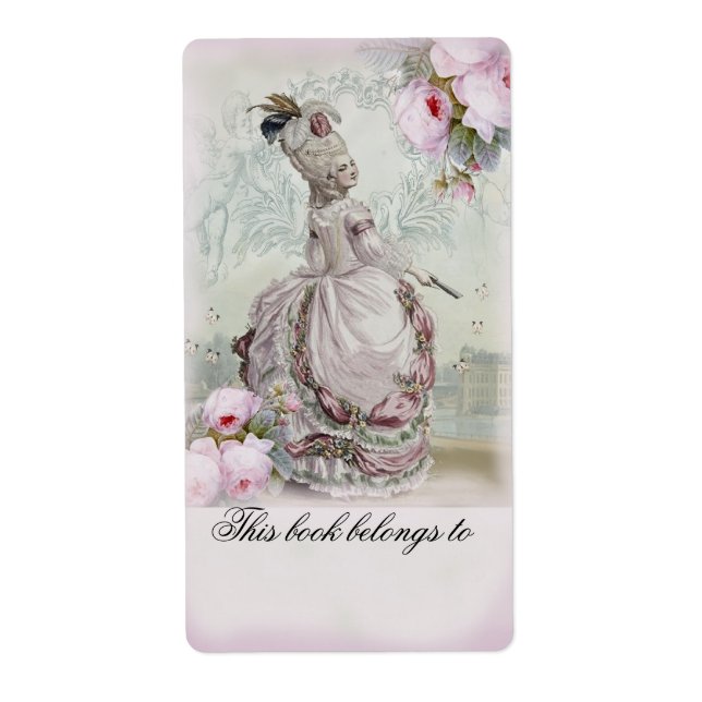 Étiquette Plaque CÉLESTE (Devant)