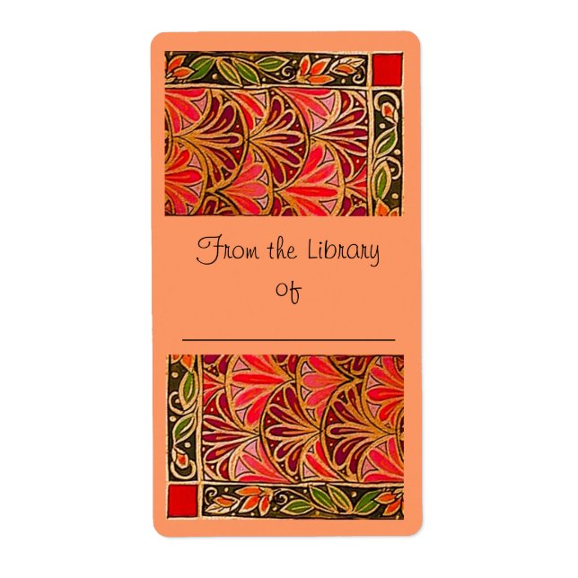 Étiquette Plaque de grenade (Devant)