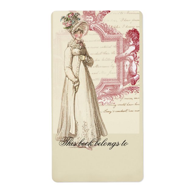 Étiquette Plaque Henrietta (Devant)