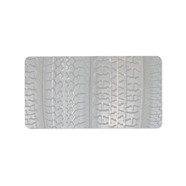 Étiquette Pneus illustratifs (Devant)