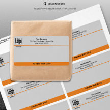 Poignée Avec Soin Logo Personnalisé Expédition Pro