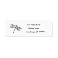 Pointilist Dragon Fly