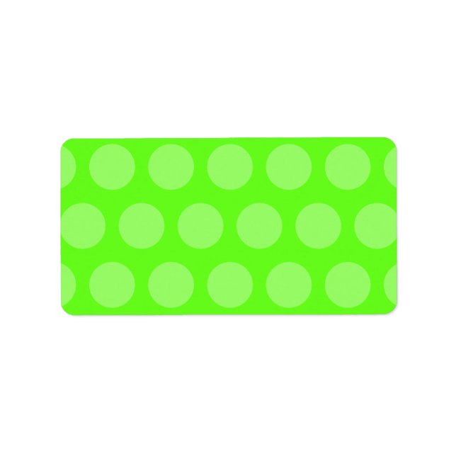 Étiquette Points de citron (Devant)