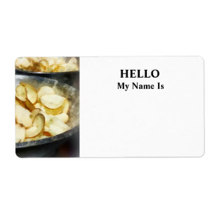 Étiquette Pommes chips fraîches