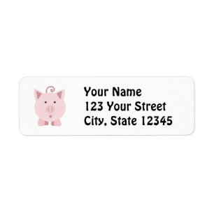 Étiquette Porc étonné mignon