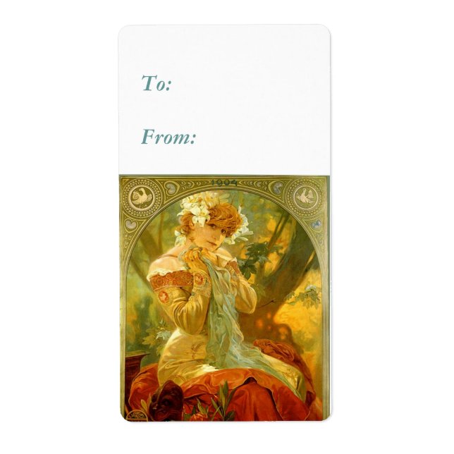 Étiquette Poster Lefevre Utile 1904 (Devant)