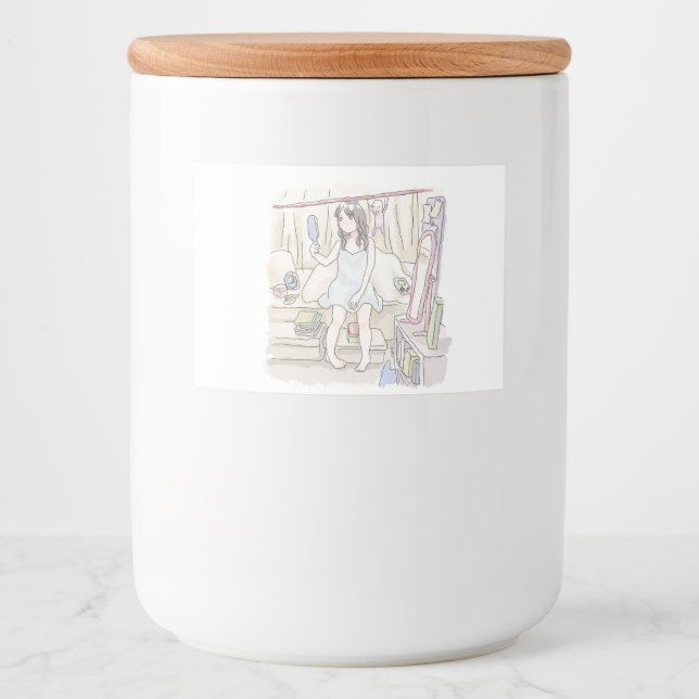 ÉTIQUETTE POUR BOCAUX さ に い な じ ド フ ー ル (Devant)