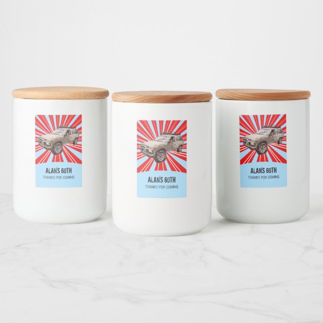 ÉTIQUETTE POUR BOCAUX 4X (Bouteilles)