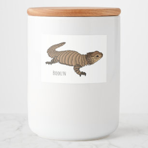 Étiquette Pour Bocaux Armadillo girdled lizard