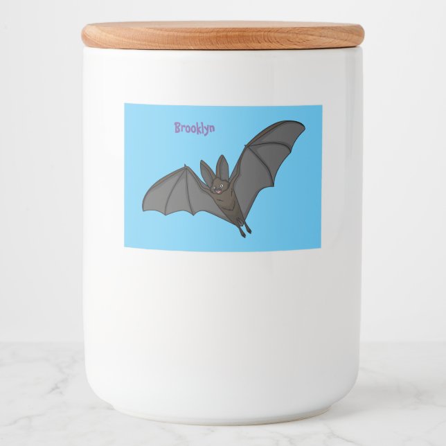 Étiquette Pour Bocaux Big Vampire a demandé de la cartographie (Devant)