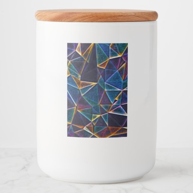 Étiquette Pour Bocaux Bulles cassées (Devant)