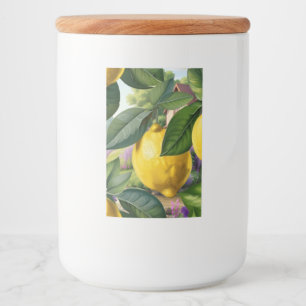 Étiquette Pour Bocaux Citron vert