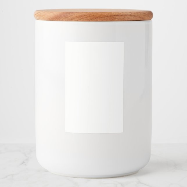 Étiquette Pour Bocaux Créez Votre Propre (Devant)