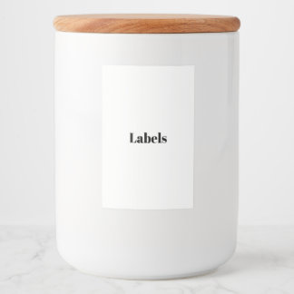 Étiquette Pour Bocaux Créez Votre Propre Promotion de Marque Simple