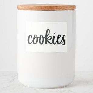 Étiquette Pour Bocaux Cuisine en céramique blanche Canards Accueil Stock