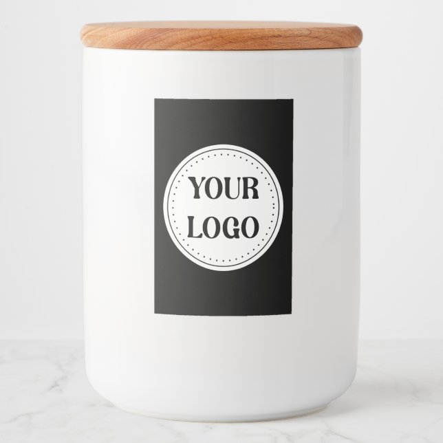 Étiquette Pour Bocaux Élégant, contemporain, poli et personnalisable. (Devant)