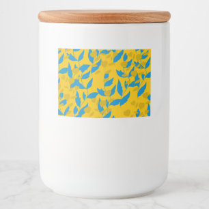 Étiquette Pour Bocaux feuille