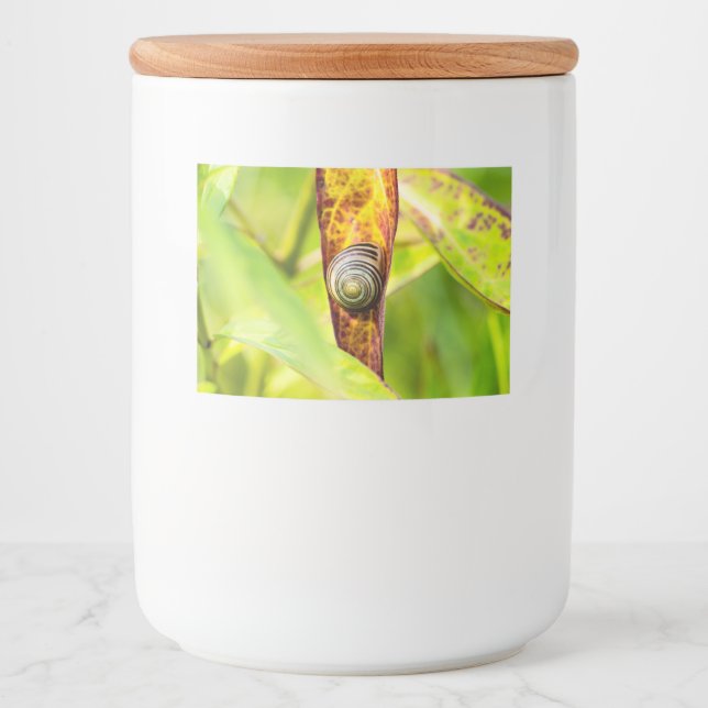 Étiquette Pour Bocaux fixation calme (Devant)