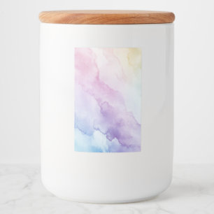 Étiquette Pour Bocaux Jar de stockage de charme Pastel