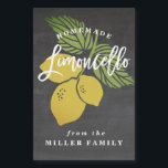 Étiquette Pour Bocaux Limoncello Chalkboard Étiquette, mini-bouteille<br><div class="desc">Chalkboard Limoncello Étiquette,  Petite bouteille,  mini bouteille ou cadeau de faveur</div>
