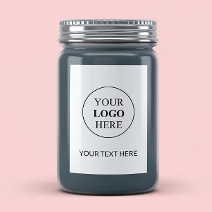 Étiquette Pour Bocaux Logo Promotionnel Personnalisé – Aucune Commande M