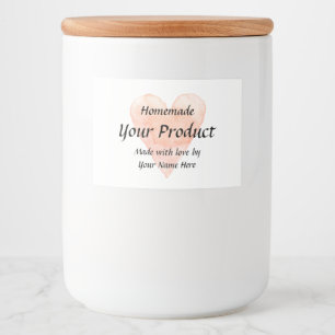 Étiquette Pour Bocaux Modèle de mason vintage personnalisé pour la conse