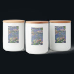 Étiquette Pour Bocaux Monet Water Lilies Chef-d'oeuvre Peinture<br><div class="desc">Monet Water Lilies - Ce tableau Monet classique a été peint par Claude Monet en 1916. Il fait partie de sa célèbre collection de nénuphars où il peint dans son jardin à Giverney,  France. Un tableau de chef-d'oeuvre.</div>